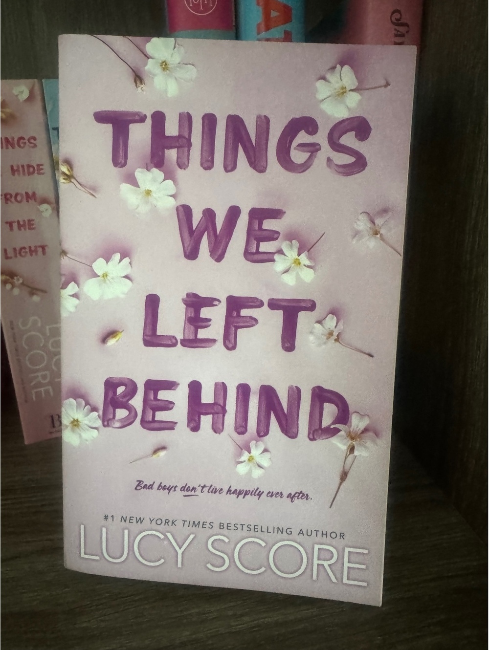 Things We Left Behind by Lucy Score - Romance Paperback Book